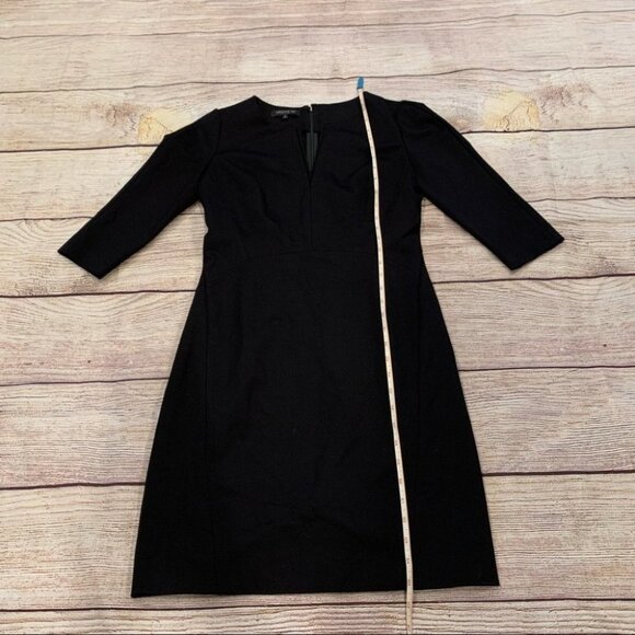 Lafayette 148 New York Black Dress Size 2 - Picture 8 of 15